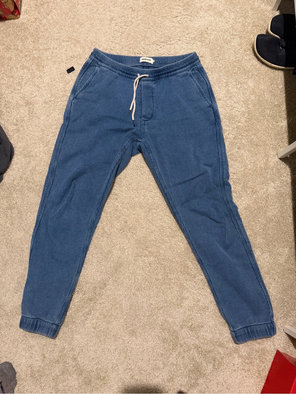 Taylor Stitch Aprés Washed Indigo Pants - excellent condition